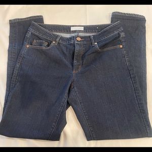 LOFT curvy skinny jeans